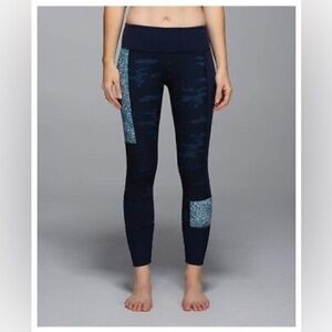 RARE Lululemon Wunder Under Full-On Luon (Sashiko)